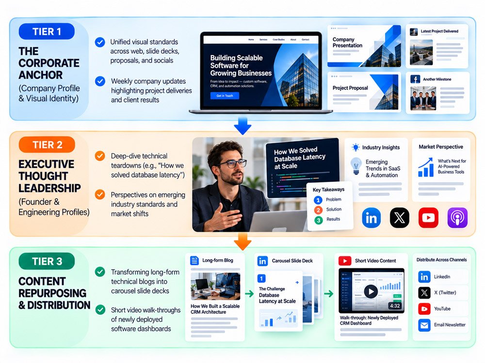 3-Tier B2B Social & Brand